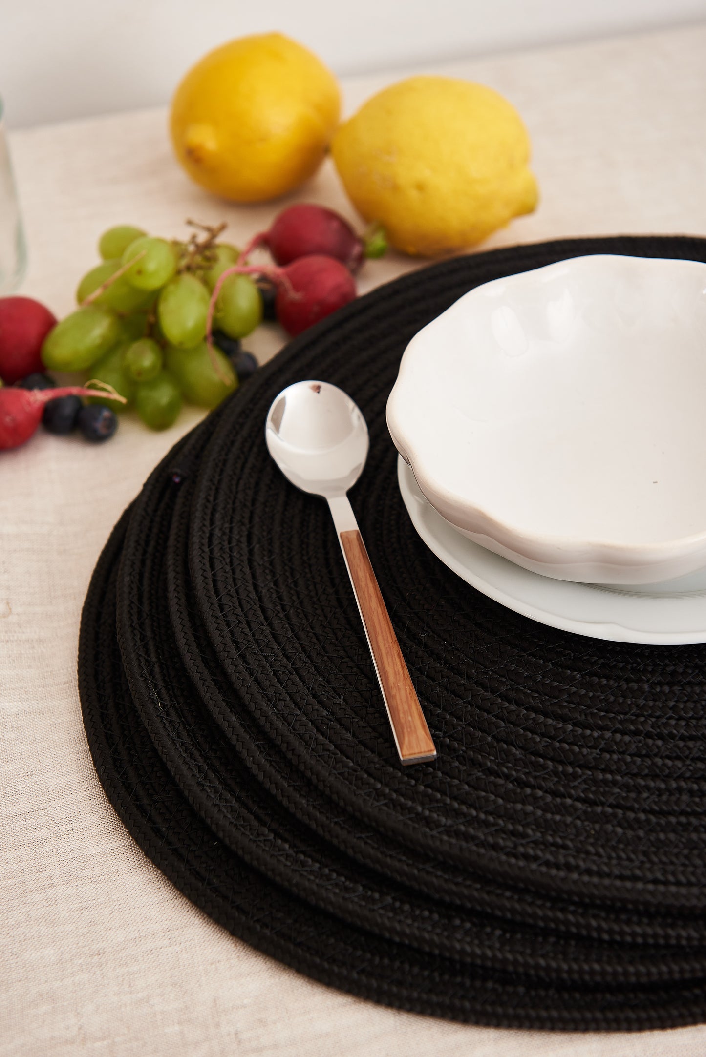 Platos de Sitio Ricino (x3)